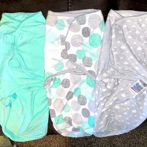 • Neutral Newborn Onesie and Swaddle bundle •